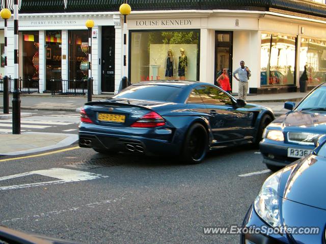 Mercedes SL 65 AMG spotted in London, United Kingdom