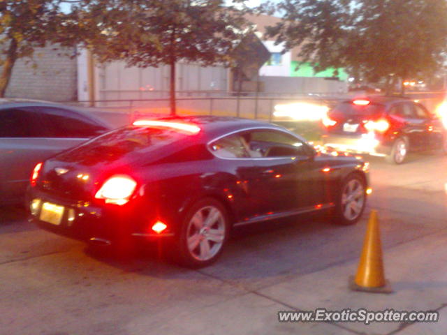 Bentley Continental spotted in Guadalajara, Mexico