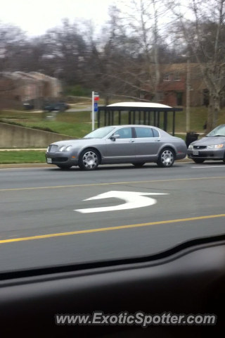 Bentley Continental spotted in Alexandria, Virginia