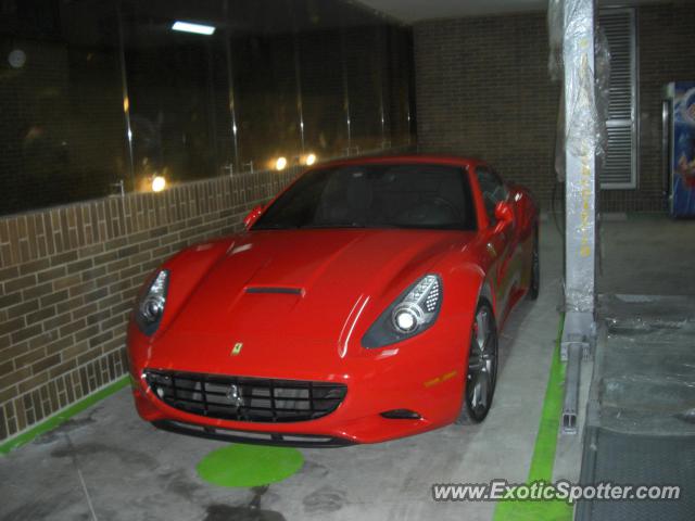 Ferrari California spotted in Bogota, Colombia