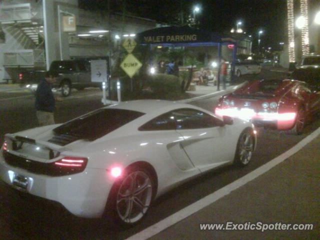 Mclaren MP4-12C spotted in San Diego, California