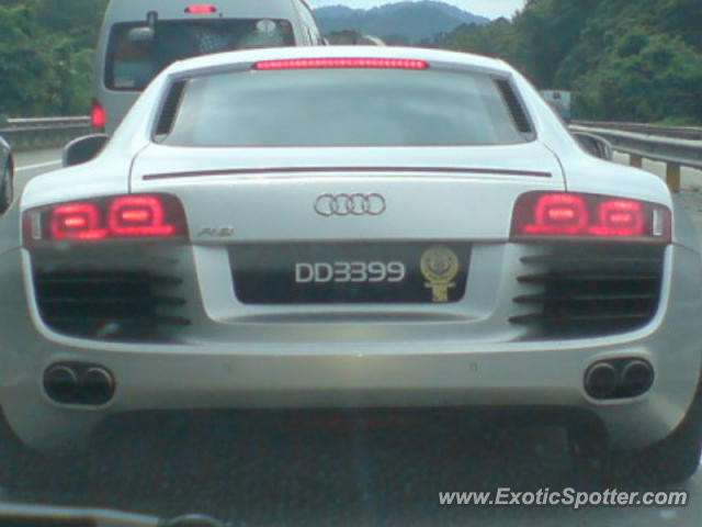 Audi R8 spotted in Kuala Kangsar Perak, Malaysia