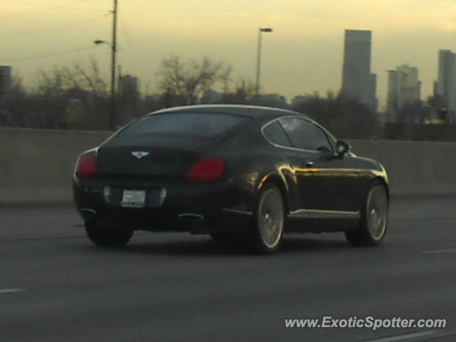 Bentley Continental spotted in Denver, Colorado