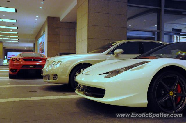 Ferrari 458 Italia spotted in The Pavilion Bukit Bintang Kuala Kumpur, Malaysia