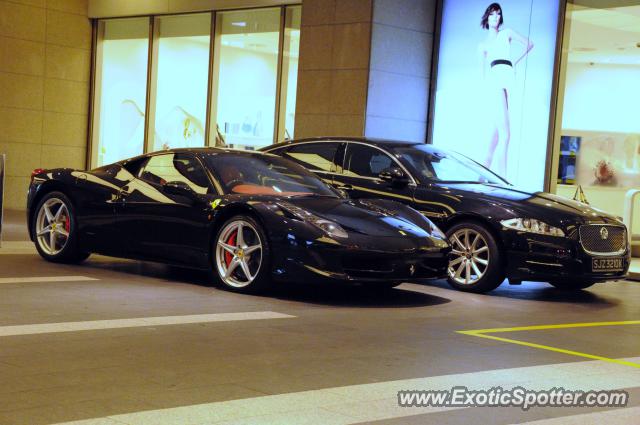 Ferrari 458 Italia spotted in The Pavilion Shopping Centre Bukit Bintang Kuala Lumpur, Malaysia