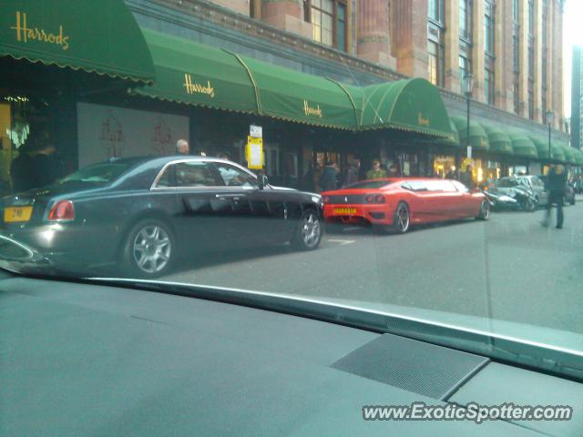 Ferrari 360 Modena spotted in London, United Kingdom