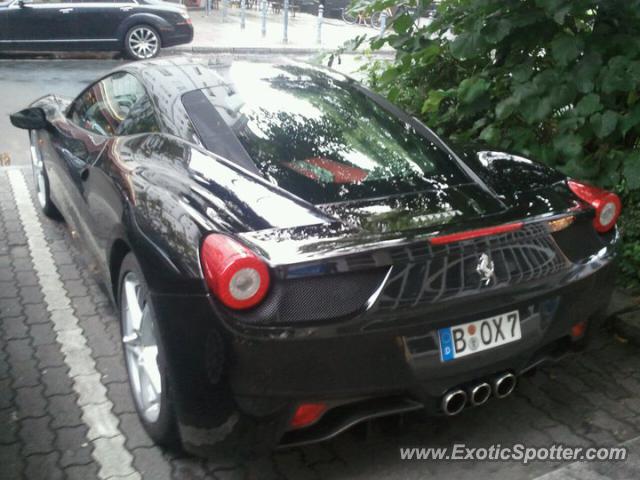 Ferrari 458 Italia spotted in Berlin, Germany