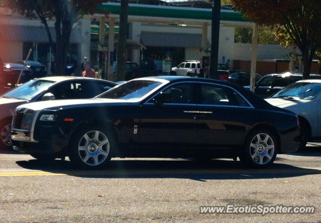 Rolls Royce Ghost spotted in Atlanta, Georgia
