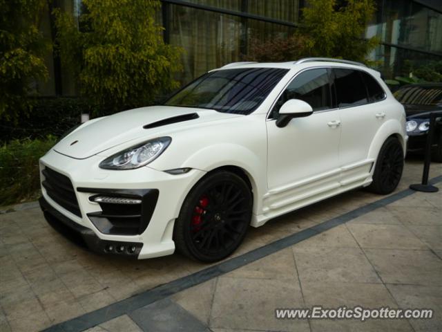 Porsche Cayenne Gemballa 650 spotted in Chengdu,Sichuan, China