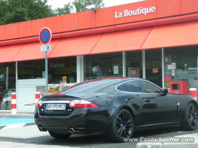 Jaguar XKR-S spotted in Lyon, France