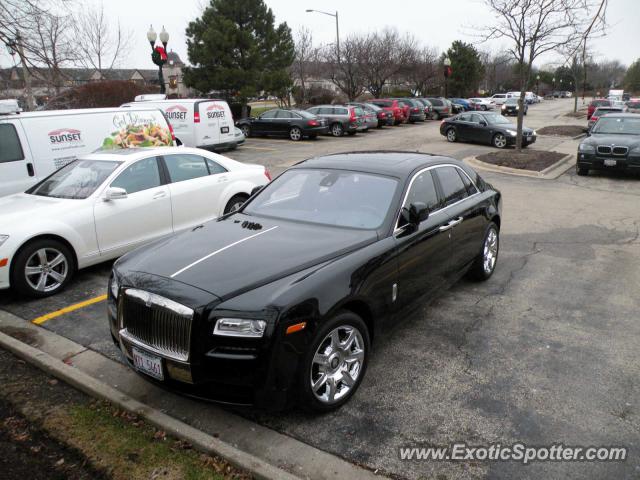 Rolls Royce Ghost spotted in Lake Forest, Illinois