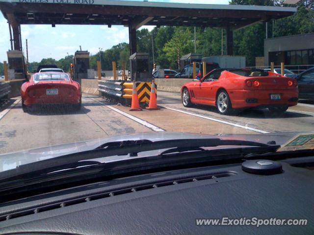 Ferrari 250 spotted in Dulles, Virginia