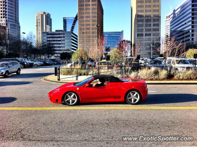 Ferrari 360 Modena spotted in Atlanta, Georgia