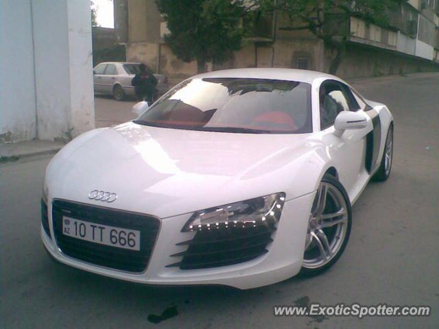 Audi R8 spotted in Baku, Azerbaijan