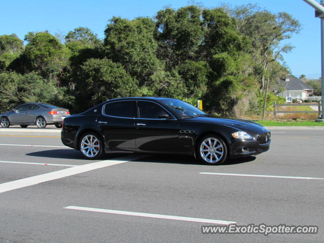 Maserati Quattroporte spotted in Jacksonville, Florida