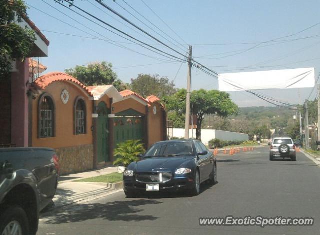 Maserati Quattroporte spotted in San Salvador, El Salvador