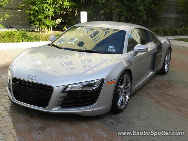 Audi R8 spotted in Orlando, Florida