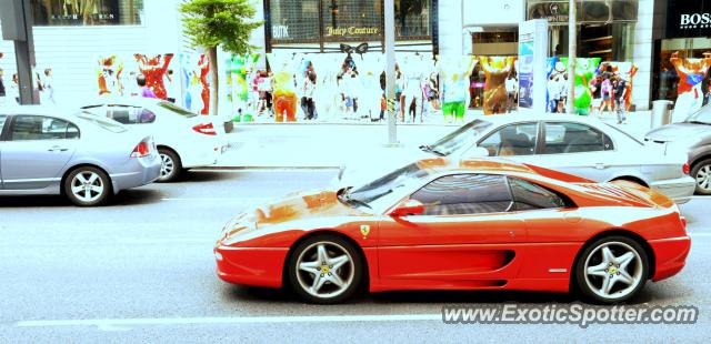 Ferrari F355 spotted in Bukit Bintang Kuala Lumpur, Malaysia