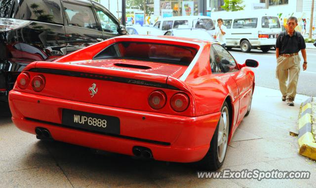 Ferrari F355 spotted in Bukit Bintang Kuala Lumpur, Malaysia