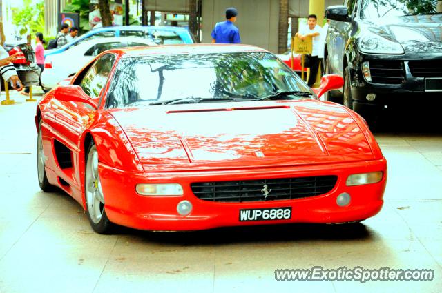 Ferrari F355 spotted in Bukit Bintang Kuala Lumpur, Malaysia
