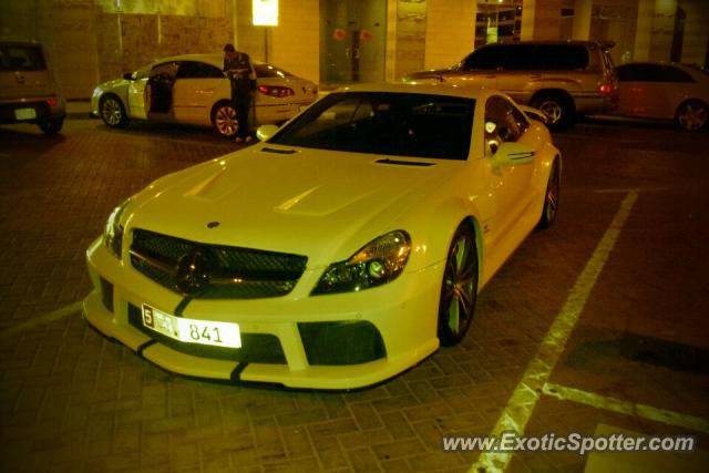 Mercedes SL 65 AMG spotted in Dubai, United Arab Emirates