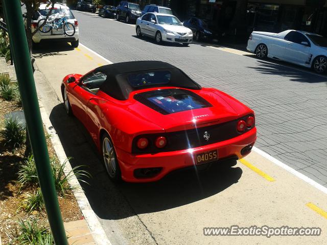 Ferrari 360 Modena spotted in Gold Coast, Australia