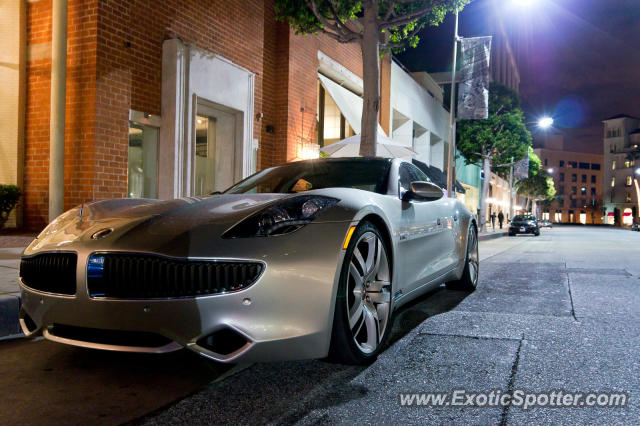 Fisker Karma spotted in Beverly Hills, California