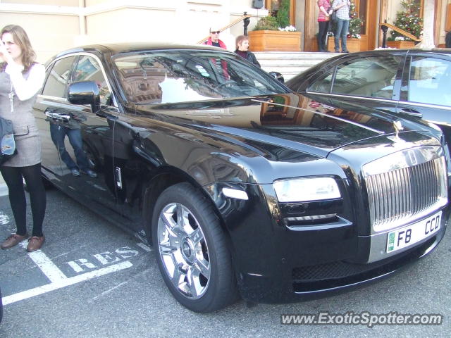 Rolls Royce Ghost spotted in Monte Carlo, Monaco