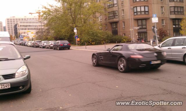 Mercedes SLS AMG spotted in Berlin, Germany