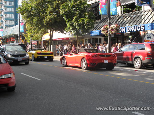 Ferrari F430 spotted in Vancouver BC, Canada