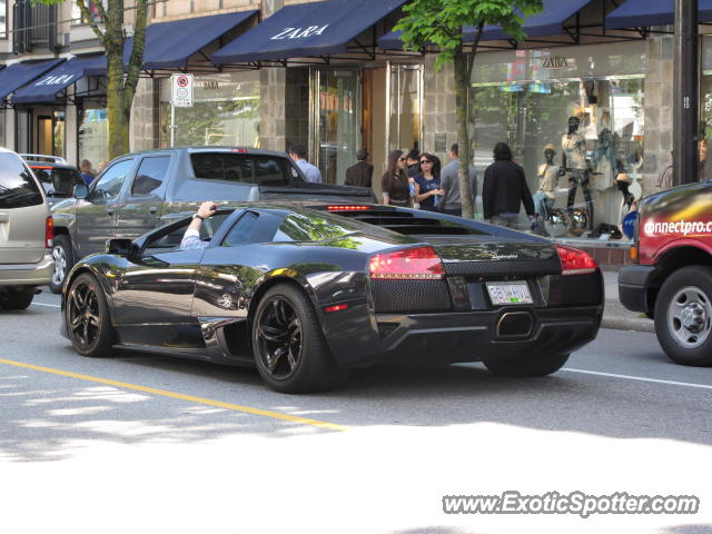 Lamborghini Murcielago spotted in Vancouver BC, Canada