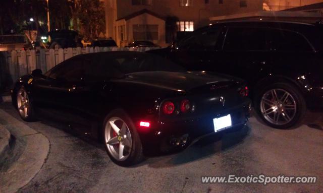 Ferrari 360 Modena spotted in Miami Beach, Florida