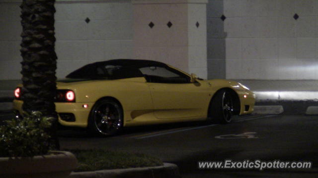 Ferrari 360 Modena spotted in Miami Beach, Florida