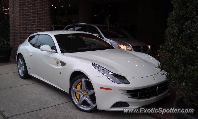 Ferrari FF spotted in Boston, Massachusetts