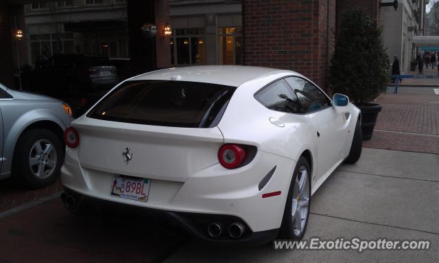 Ferrari FF spotted in Boston, Massachusetts