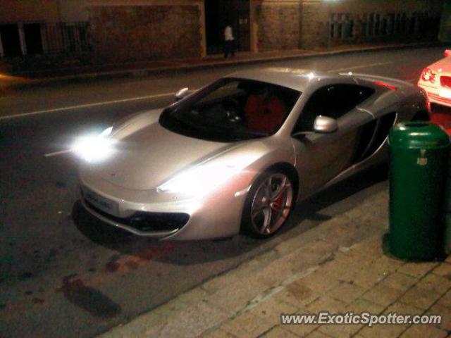 Mclaren MP4-12C spotted in Cape Town, South Africa