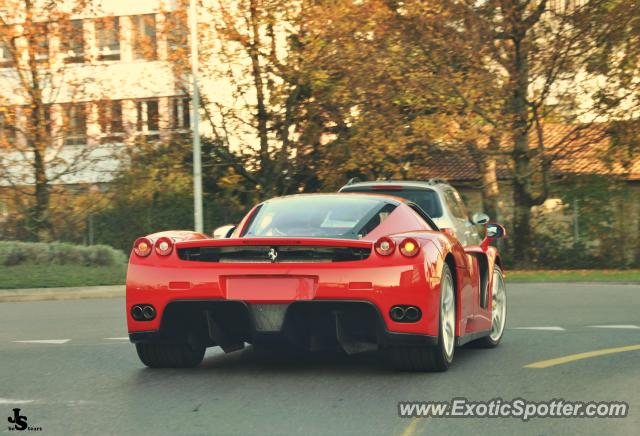 Ferrari Enzo spotted in Nyon, Switzerland