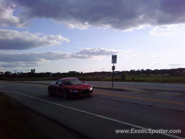 Audi R8 spotted in St. Charles, Illinois