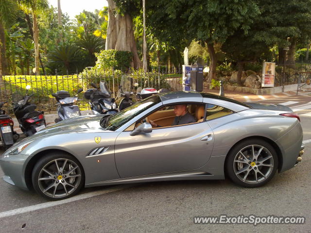 Ferrari California spotted in Monte Carlo Monaco, Monaco