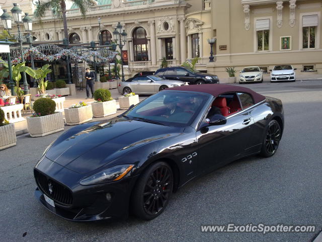 Maserati GranTurismo spotted in Monte Carlo Monaco, Monaco