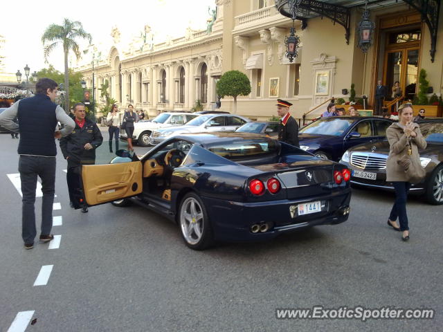 Ferrari 575M spotted in Monte Carlo Monaco, Monaco