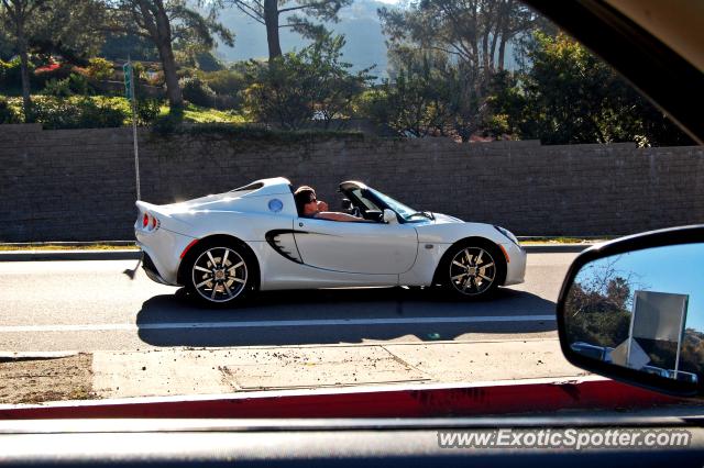 Lotus Elise spotted in La Jolla, California