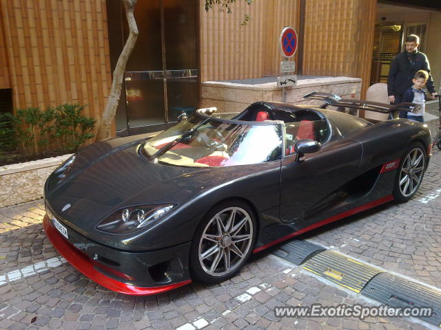 Koenigsegg CCR spotted in Monte Carlo, Monaco