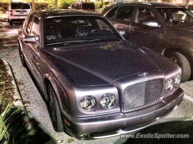 Bentley Arnage spotted in Naples, Florida