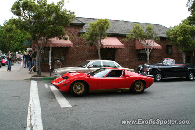 Lamborghini Miura spotted in Carmel, California, United States