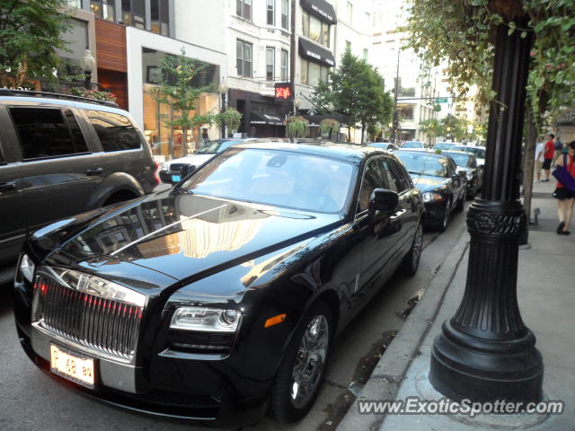 Rolls Royce Ghost spotted in Chicago, Illinois
