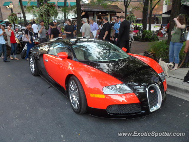 Bugatti Veyron spotted in Chicago, Illinois