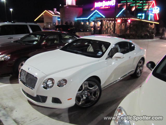 Bentley Continental spotted in Dallas, Texas