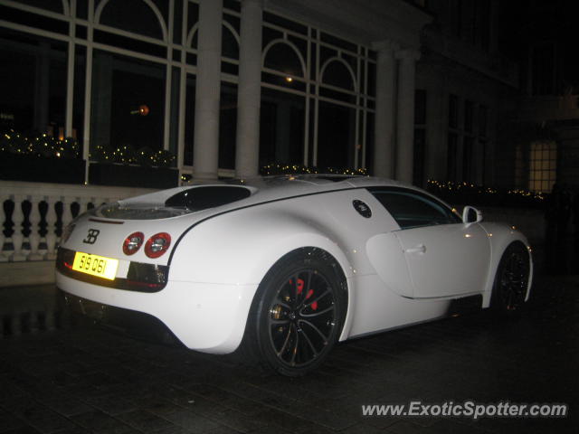 Bugatti Veyron spotted in London, United Kingdom