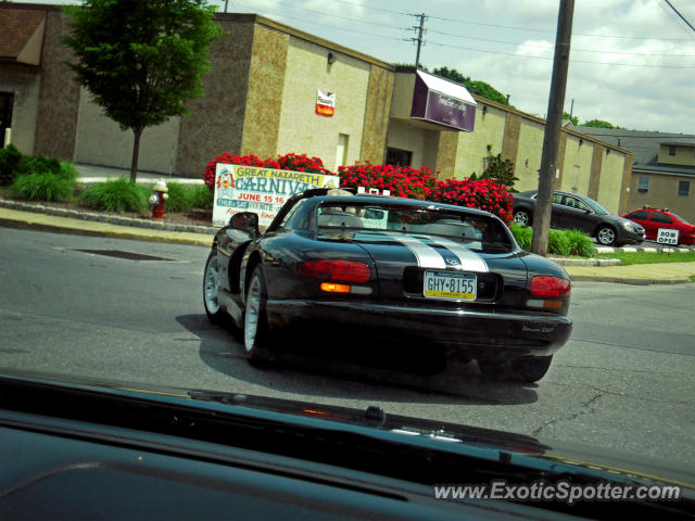 Dodge Viper spotted in Bethlehem, Pennsylvania